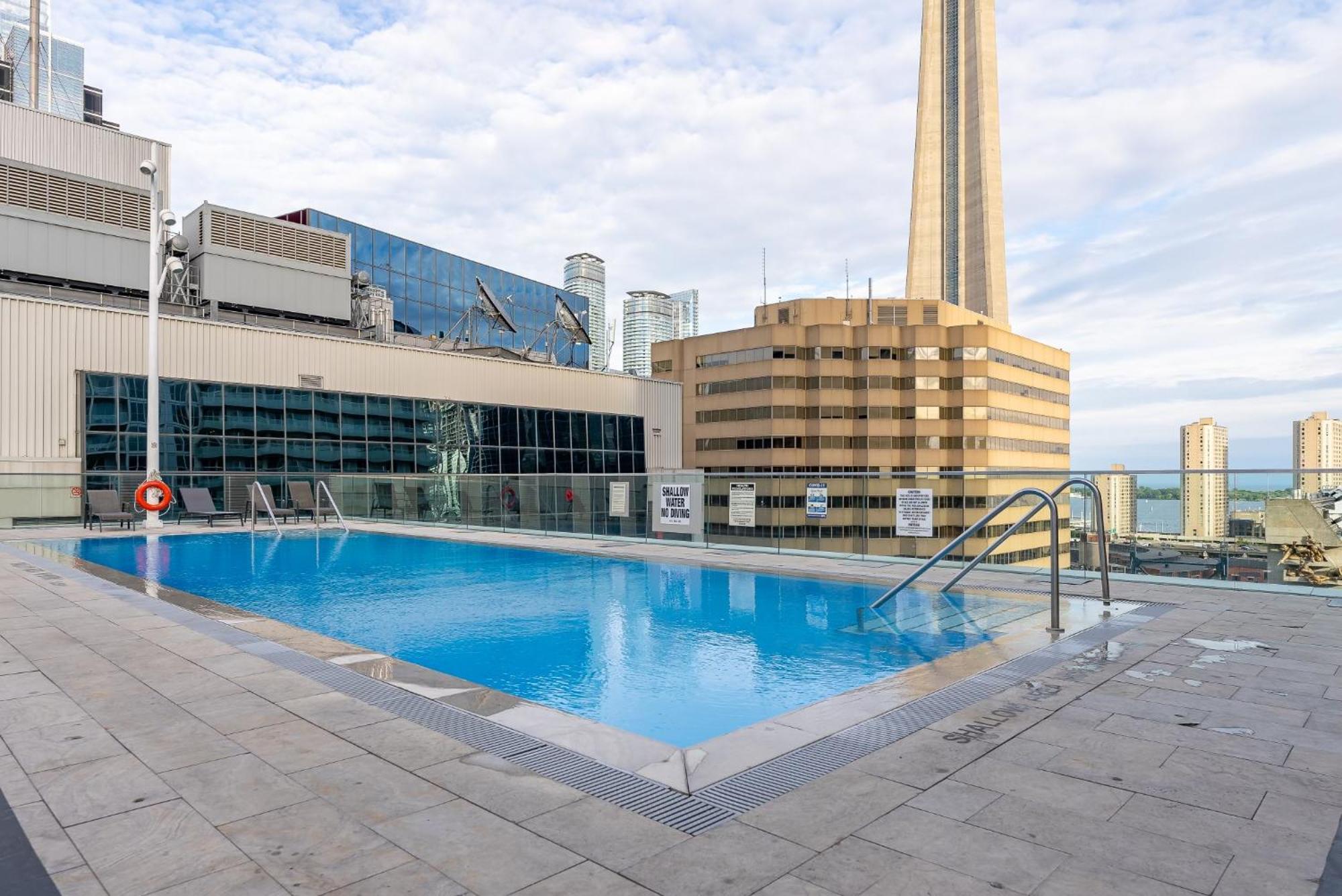 Appartamento 2Br 2Bth Apt-Rogers Center-Cn Tower-Free Parking Toronto Esterno foto