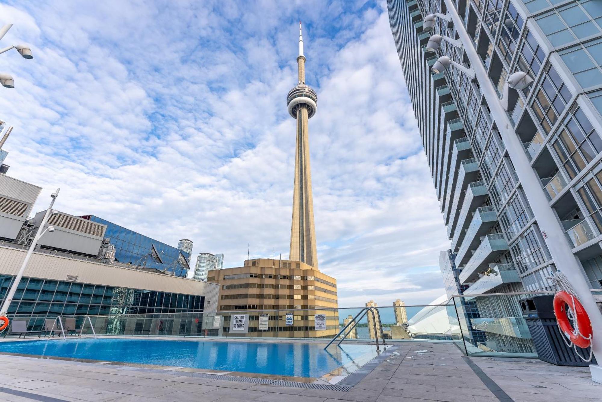 Appartamento 2Br 2Bth Apt-Rogers Center-Cn Tower-Free Parking Toronto Esterno foto